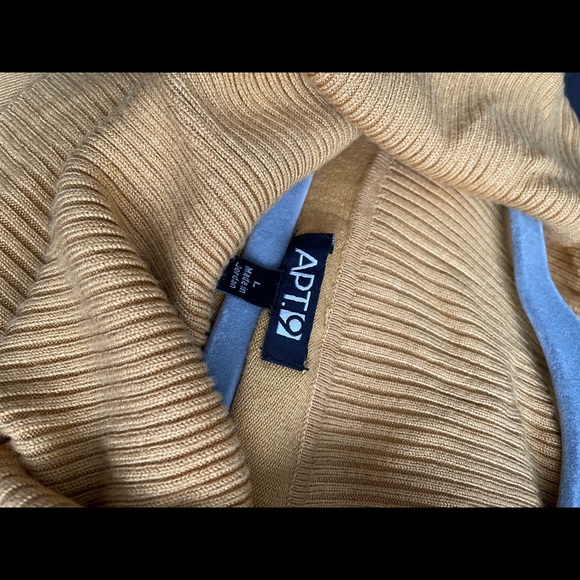 Apt. 9 Golden Lemon Cowl Neck Sweater - Picture 5 of 5